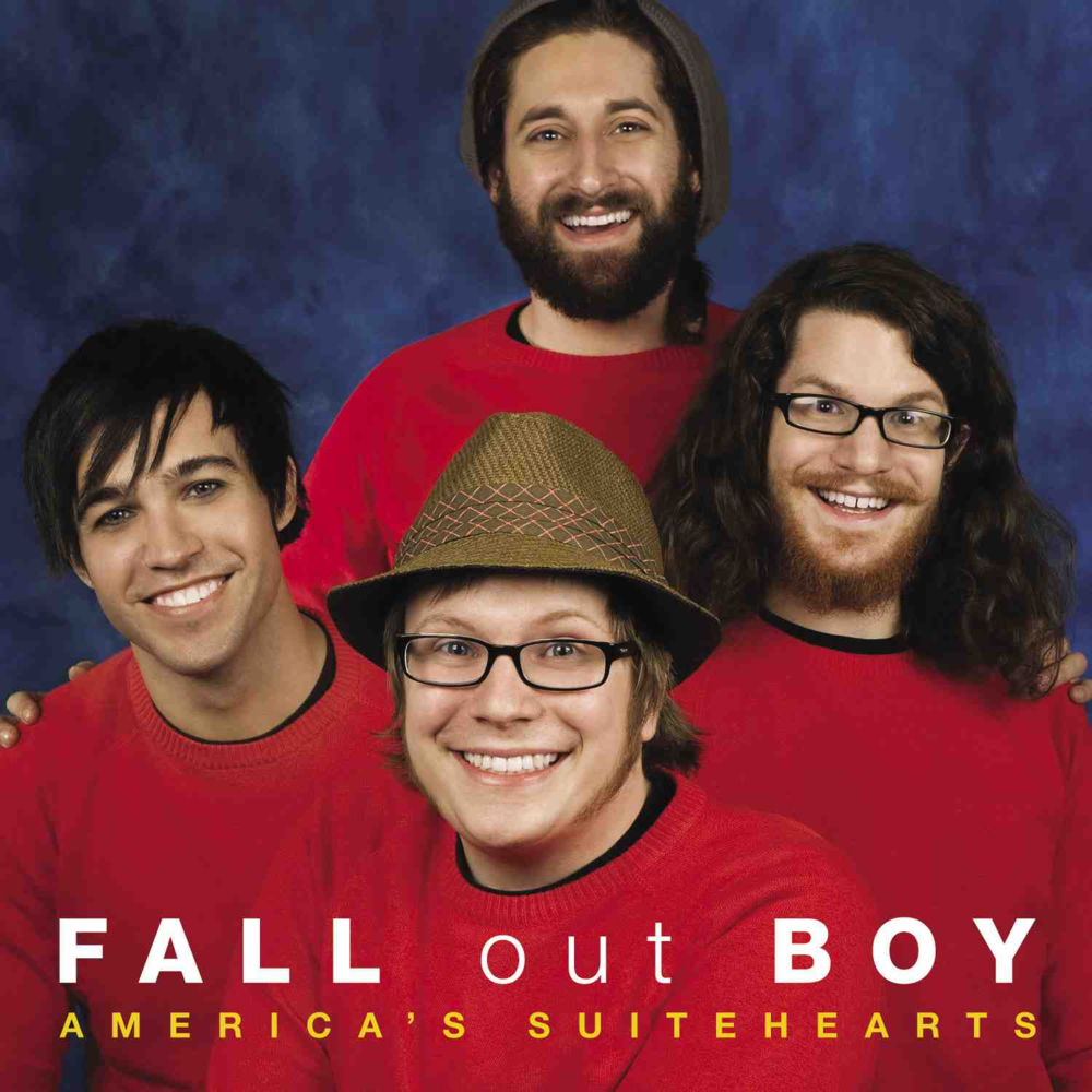 Album cover art for "America’s Suitehearts" by Fall Out Boy