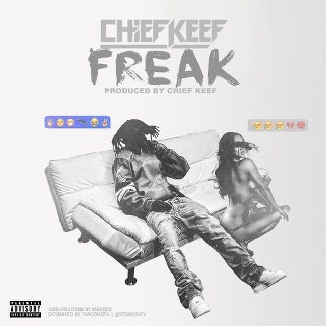 Album cover art for "Freak" by Chief Keef