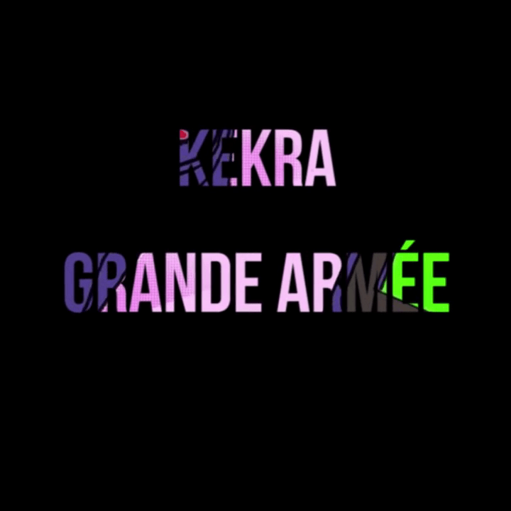 Album cover art for "Grande armée" by Kekra