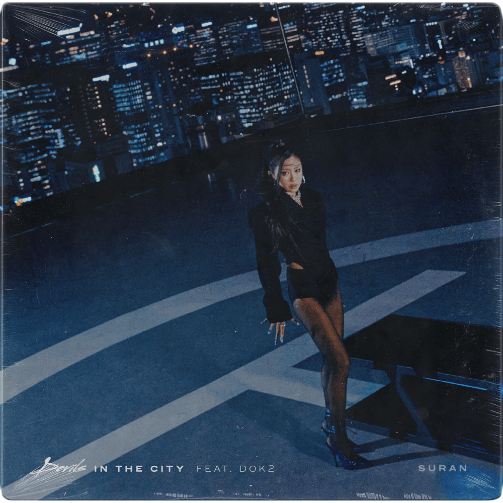 Album cover art for "Devils in the city" by SURAN (수란) & Dok2