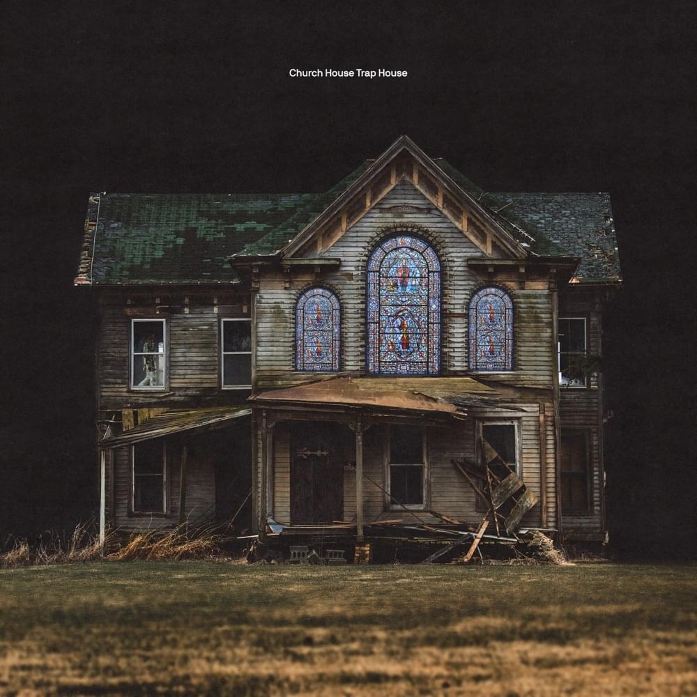 Album cover art for "Church House Trap House" by 1K Phew