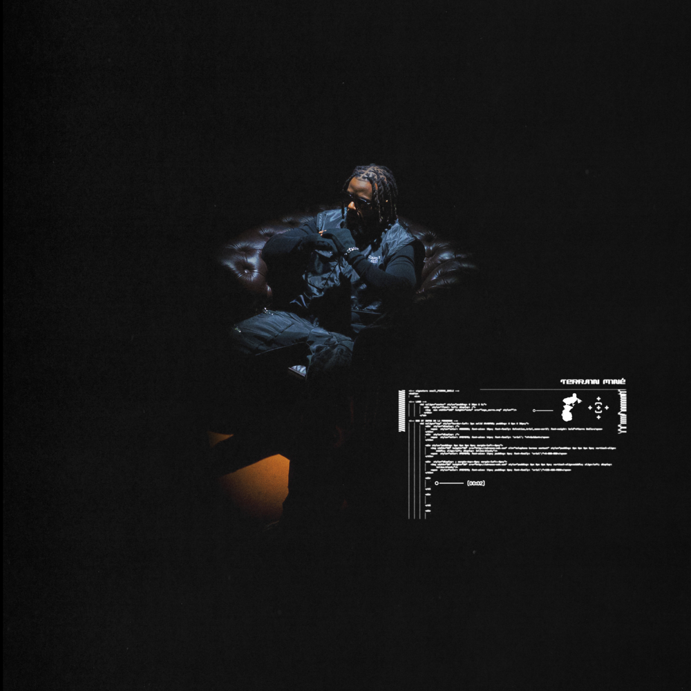 Album cover art for "Terrain miné" by Lefa
