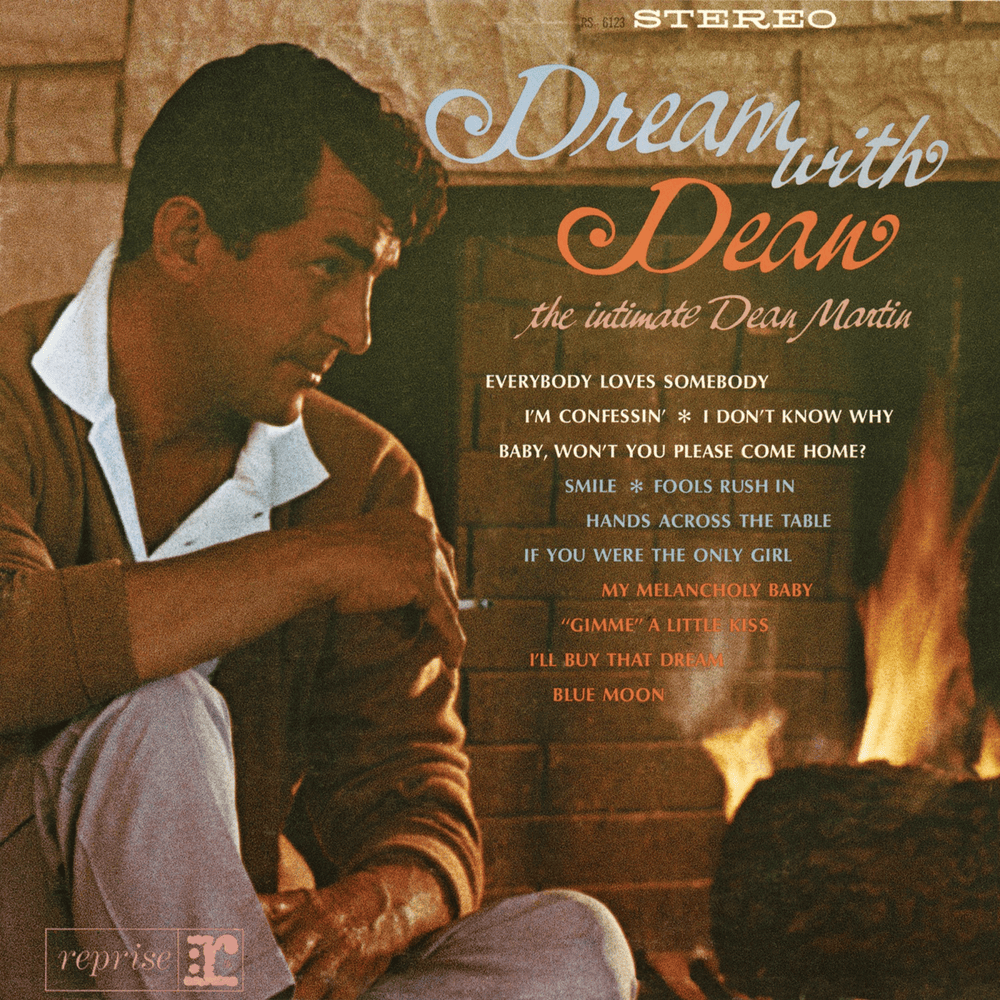 Album cover art for "Blue Moon" by Dean Martin