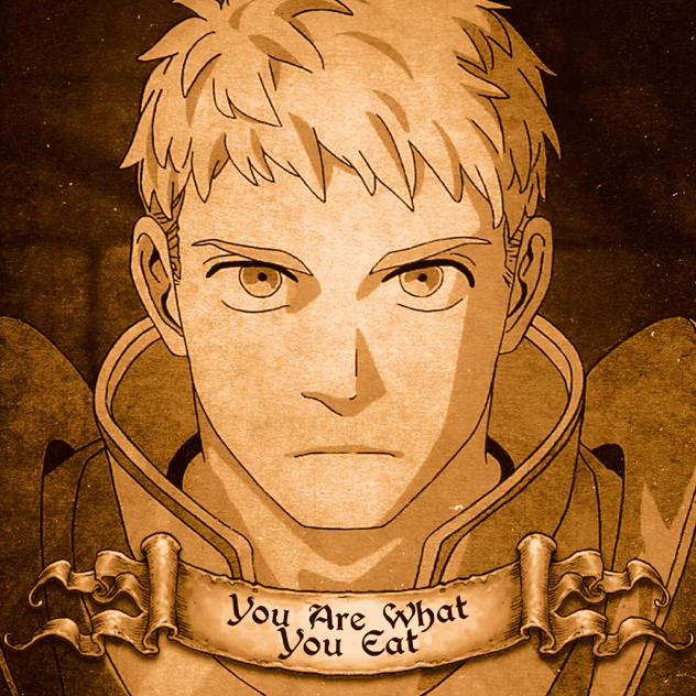 Album cover art for "You Are What You Eat (Dungeon Meshi)" by Shwabadi