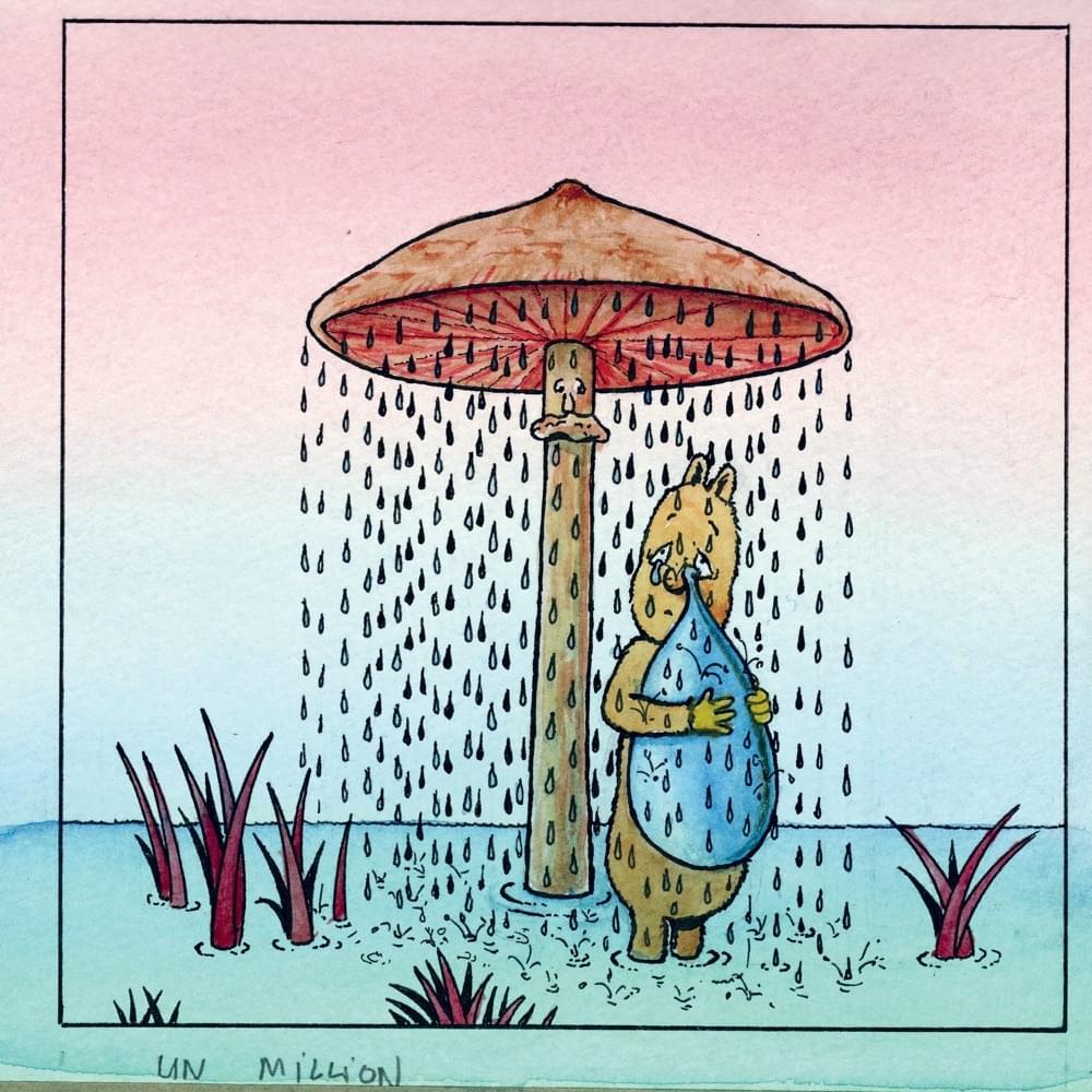 Album cover art for "un million" by Pomme
