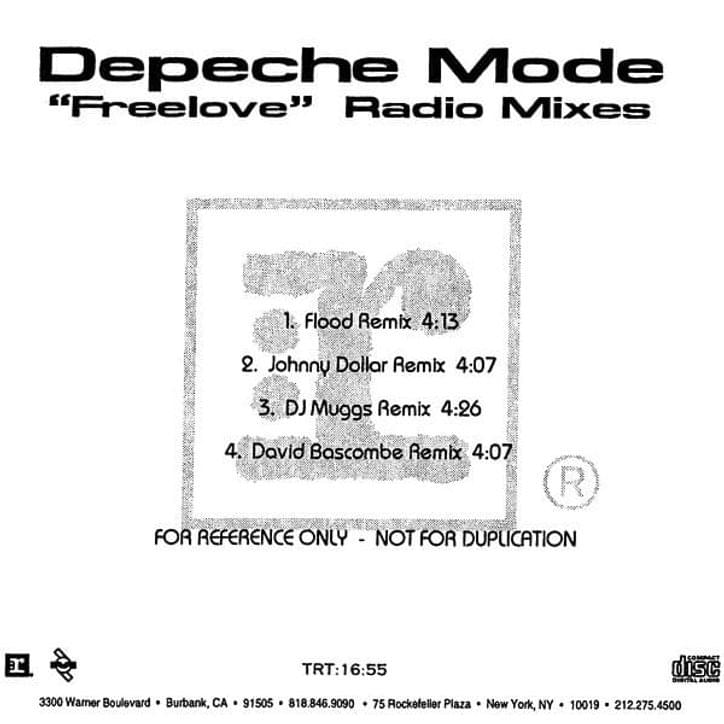 Album cover art for "Freelove [Alternative Flood Mix]" by Depeche Mode