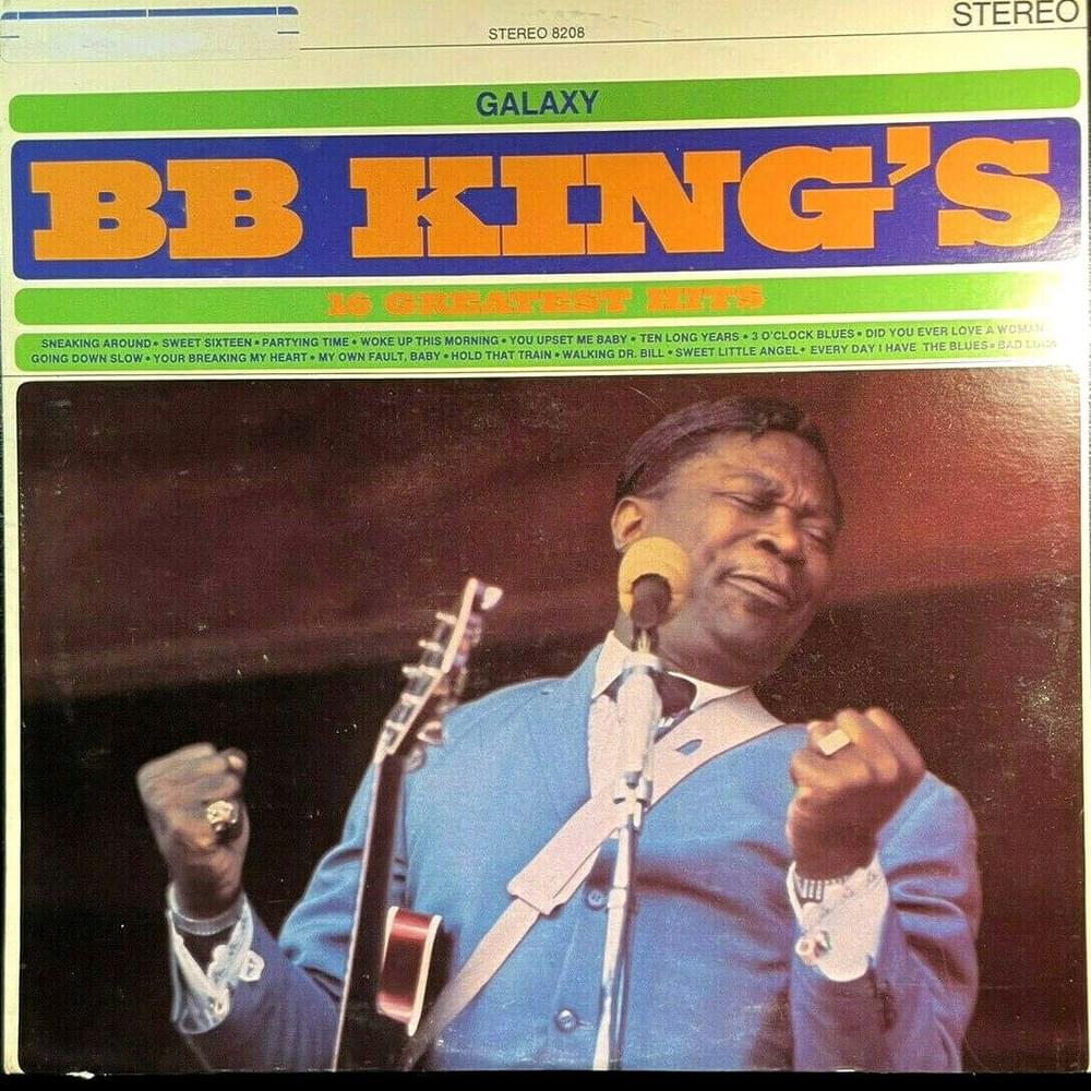 Album cover art for "Going Down Slow" by B.B. King