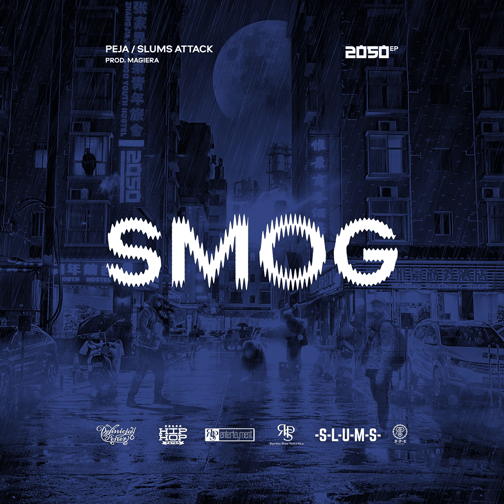 Album cover art for "Smog" by Peja