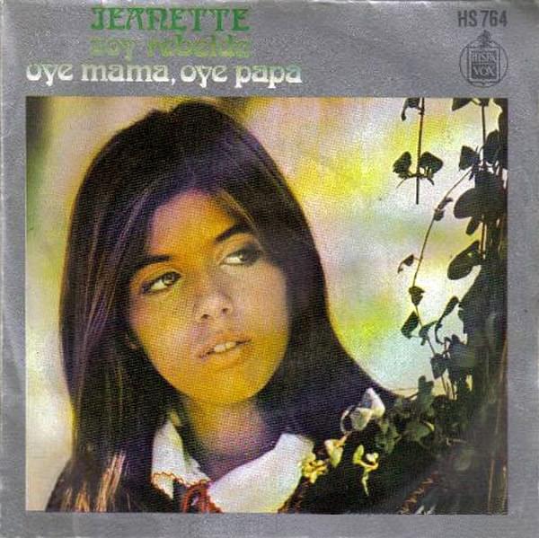 Album cover art for "Soy Rebelde" by Jeanette