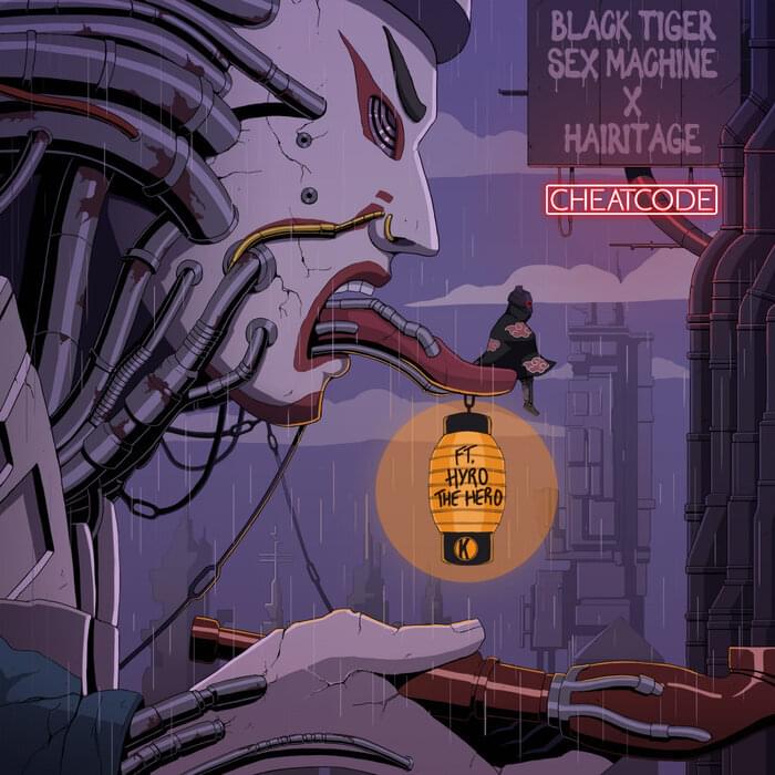 Album cover art for "Cheatcode" by Black Tiger Sex Machine & Hyro The Hero