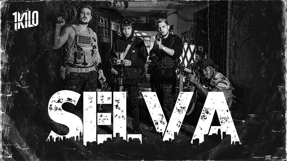 Album cover art for "Selva" by 1Kilo & DoisP & JUNIOR LORD & Pelé MilFlows & Mozart MZ
