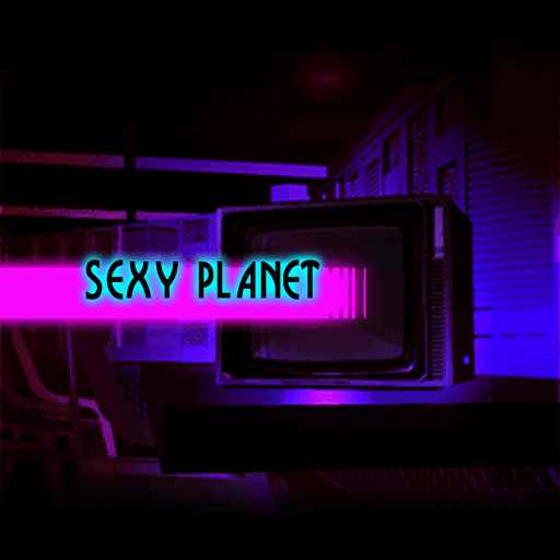 Album cover art for "Sexy Planet" by Crystal Aliens