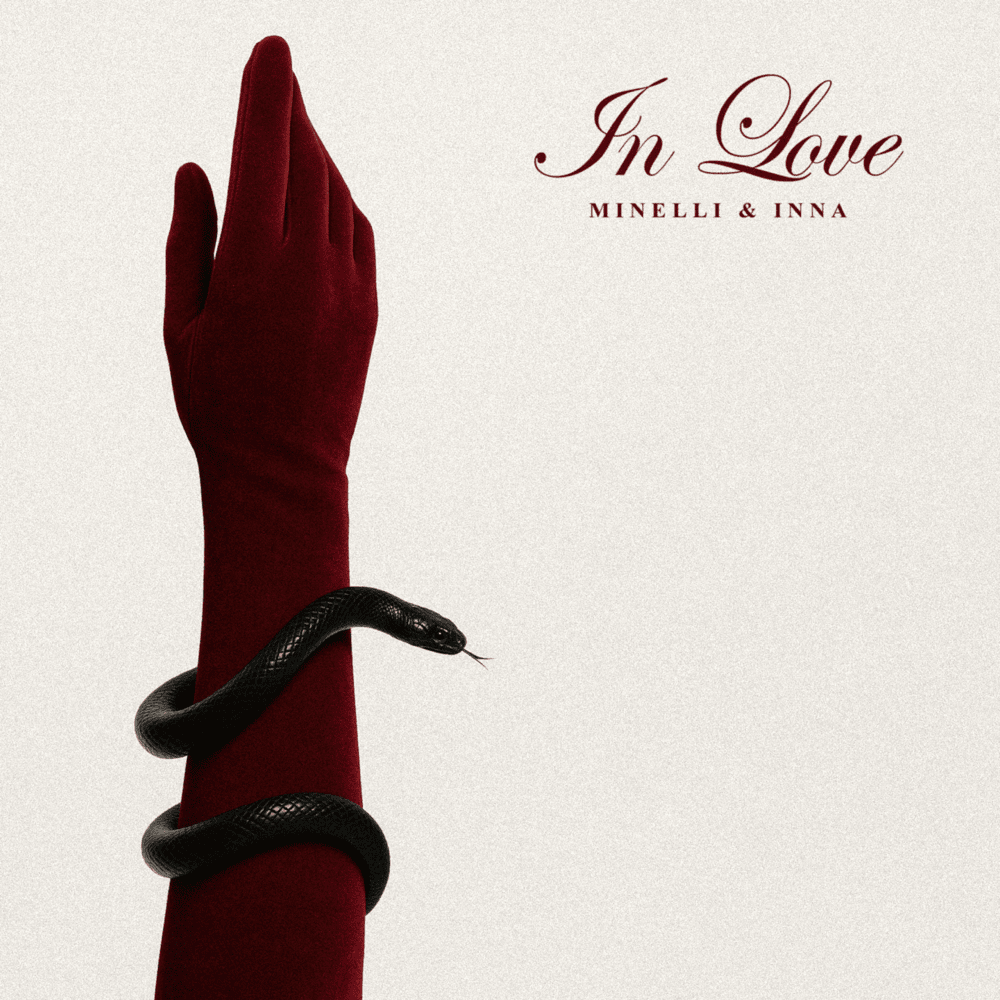 Album cover art for "In Love" by Minelli