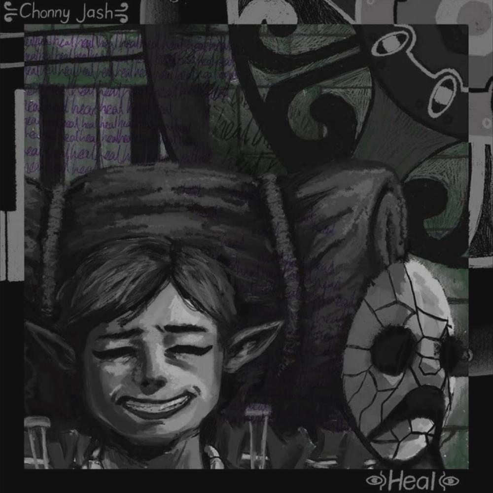 Album cover art for "Heal" by Chonny Jash