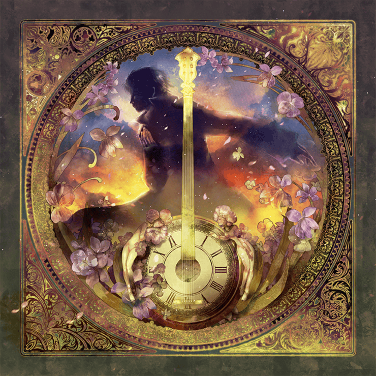 Album cover art for "千年の独奏歌 (Sennen no Dokusouka)" by Yanagi-P & KAITO