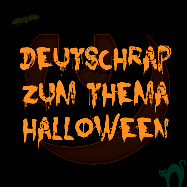Album cover art for "Halloween-Tracks und düstere Lieder" by Rap Genius Deutschland