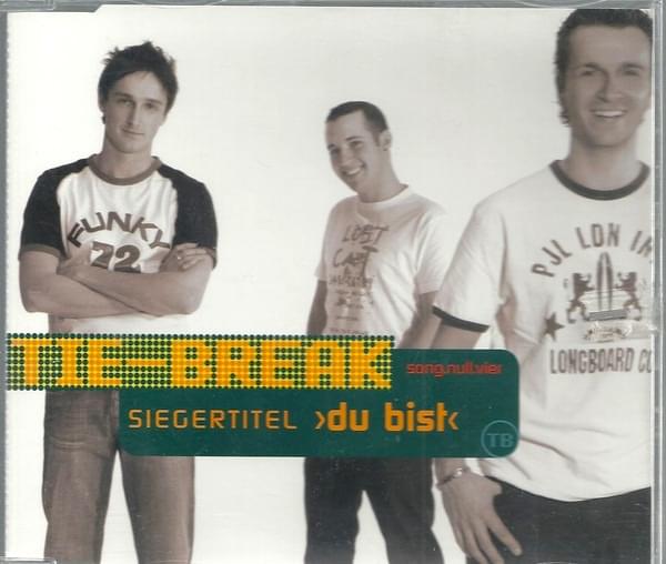 Album cover art for "Du Bist" by Tie Break