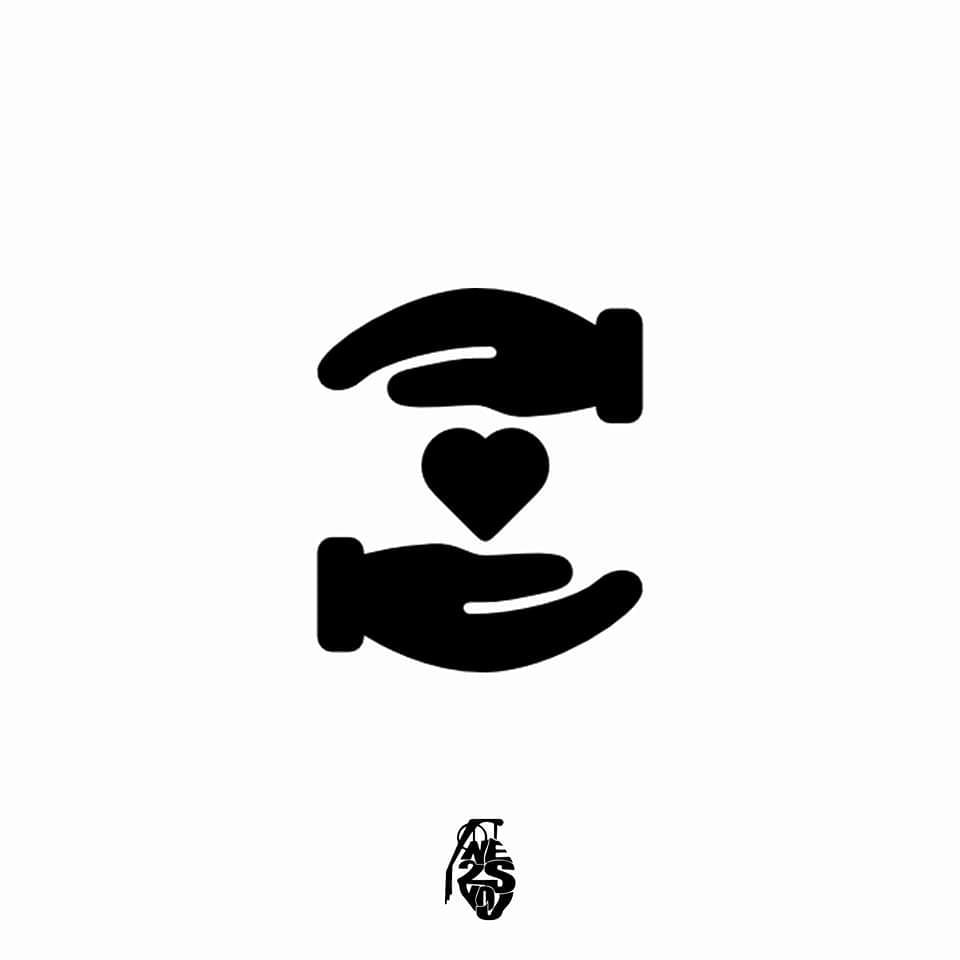 Album cover art for "DLK" by Nessyou & Khaled Freeman