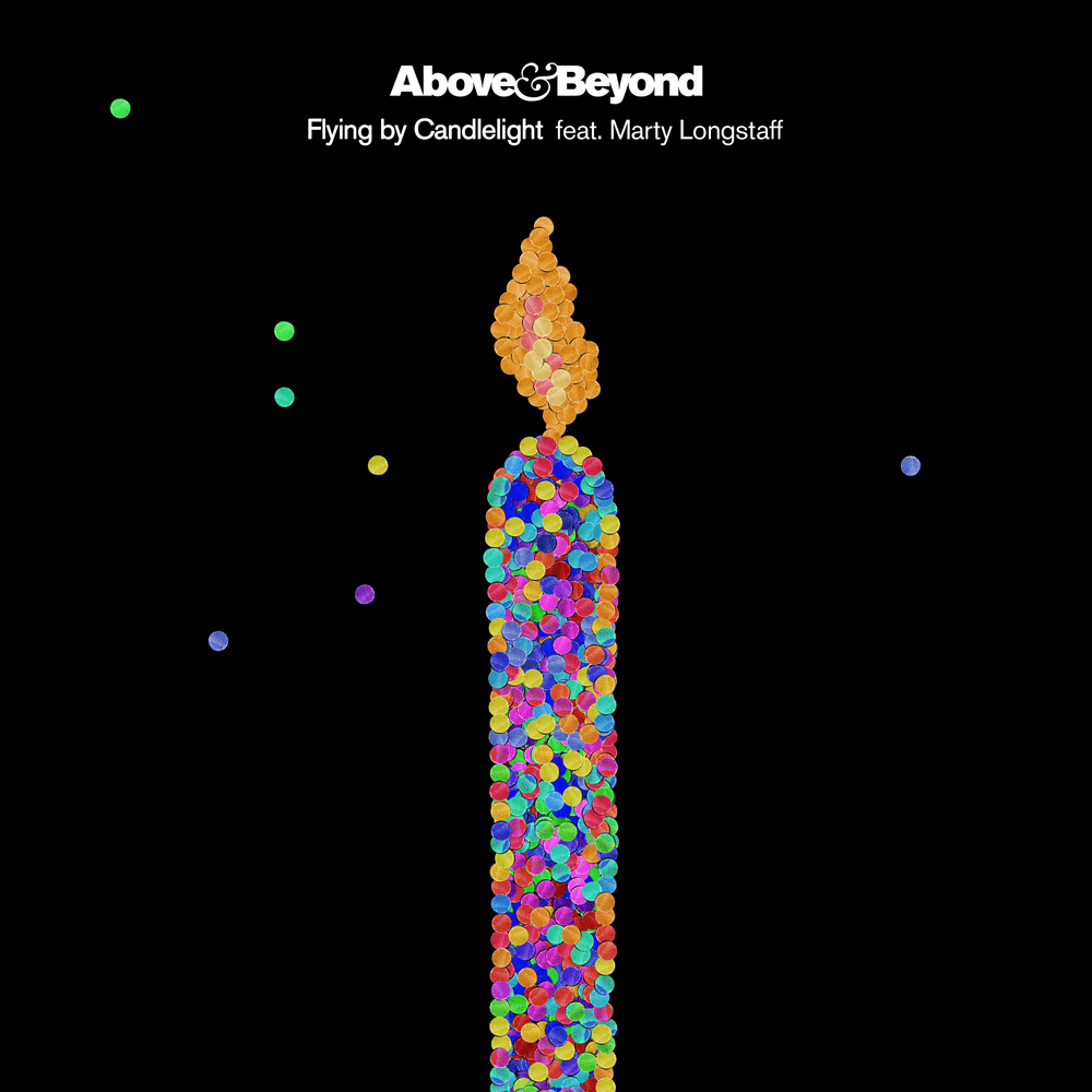 Album cover art for "Flying by Candlelight" by Above & Beyond & Marty Longstaff