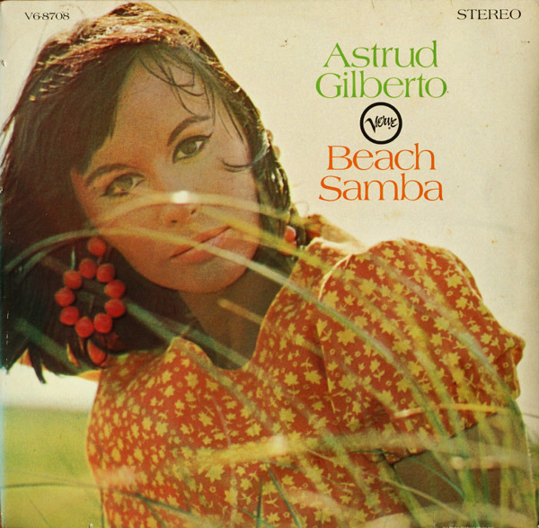 Album cover art for "Beach Samba" by Astrud Gilberto
