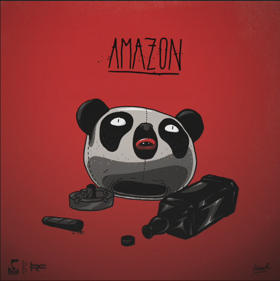 Album cover art for "Amazon" by Arafat & Marlon Brutal & Struka