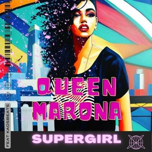 Album cover art for "Super Girl" by Queen Marona