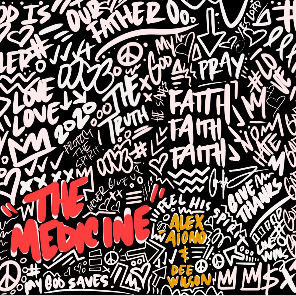 Album cover art for "The Medicine" by Alex Aiono & Dee Wilson