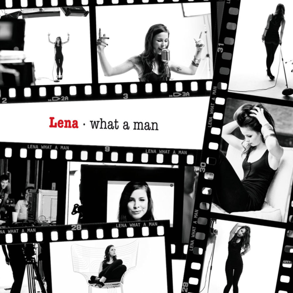 Album cover art for "What a Man" by Lena