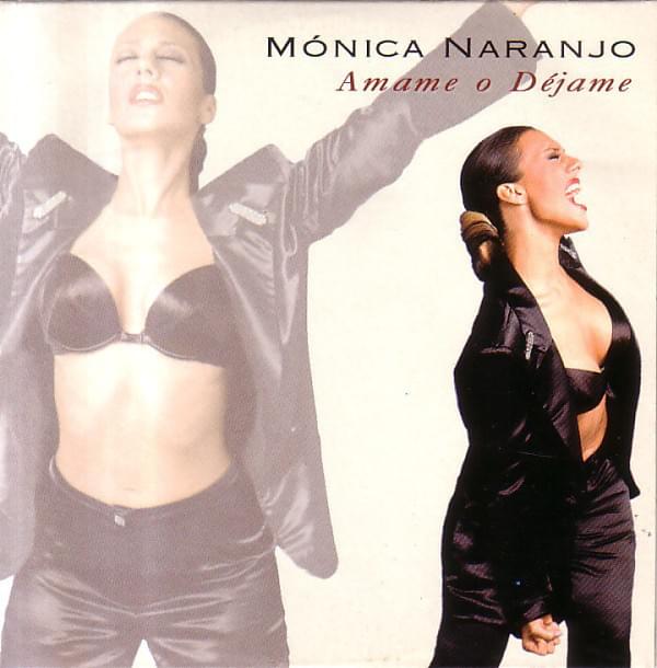 Album cover art for "Ámame o déjame" by Mónica Naranjo