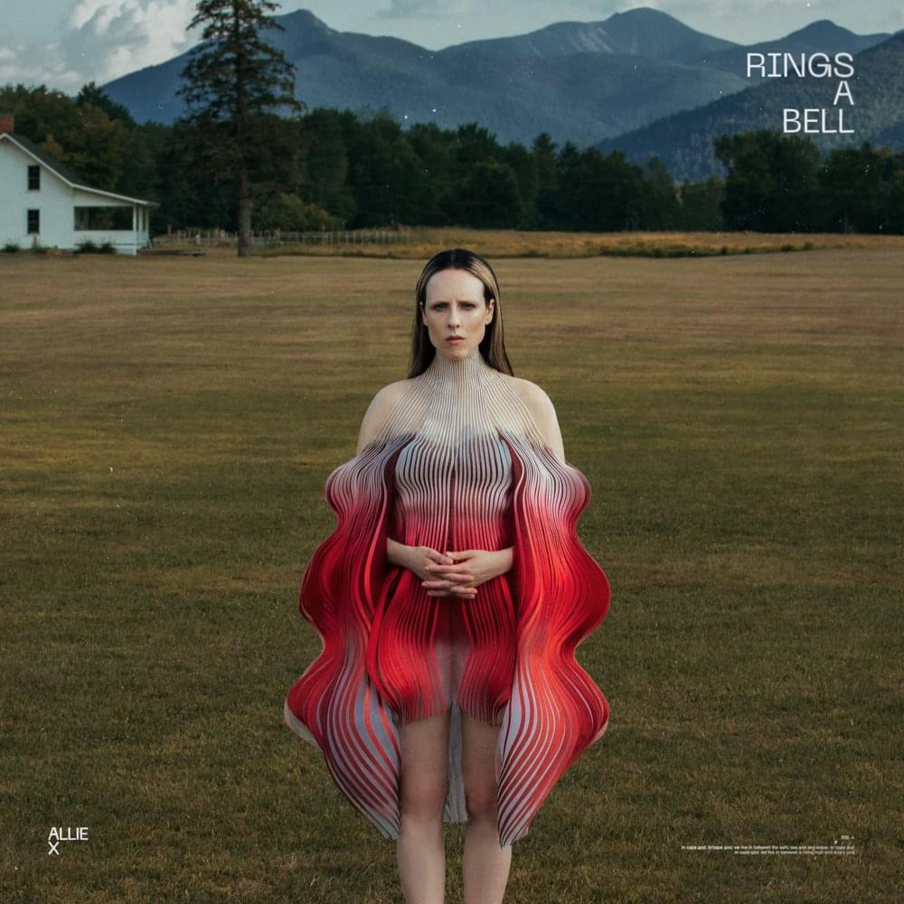 Album cover art for "Rings a Bell" by Allie X