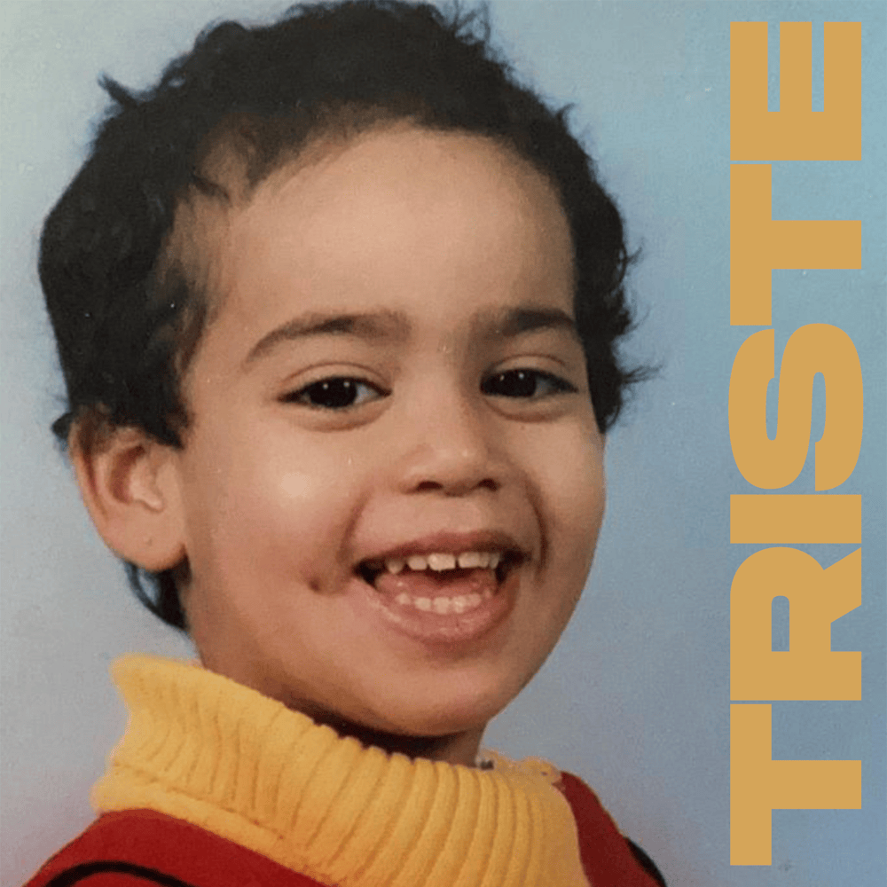 Album cover art for "Triste" by Amel Bent