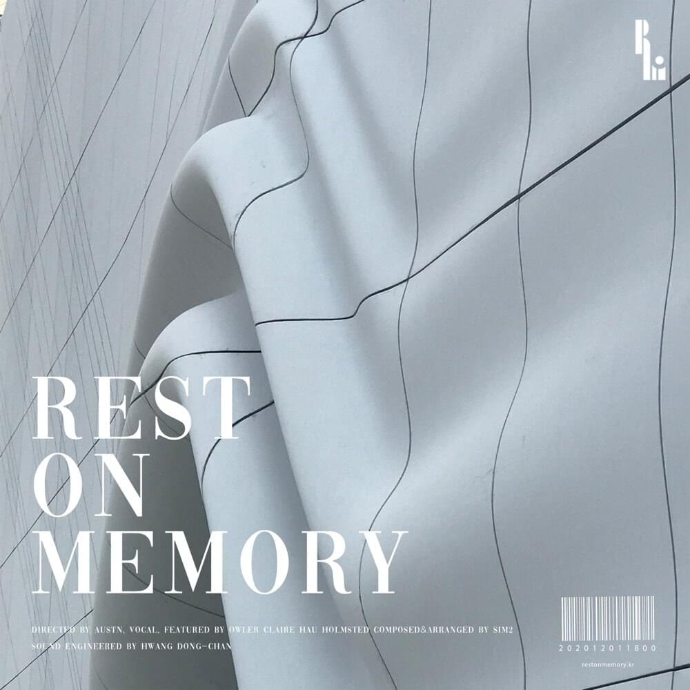 Album cover art for "REST ON MEMORY" by Austn (오스틴) (KOR) & Holmsted & Claire Hau & OWLER (아울러)