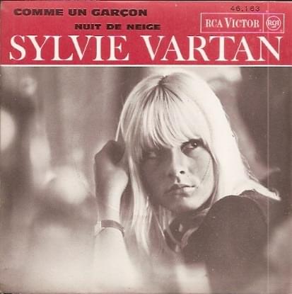 Album cover art for "Comme un garçon" by Sylvie Vartan