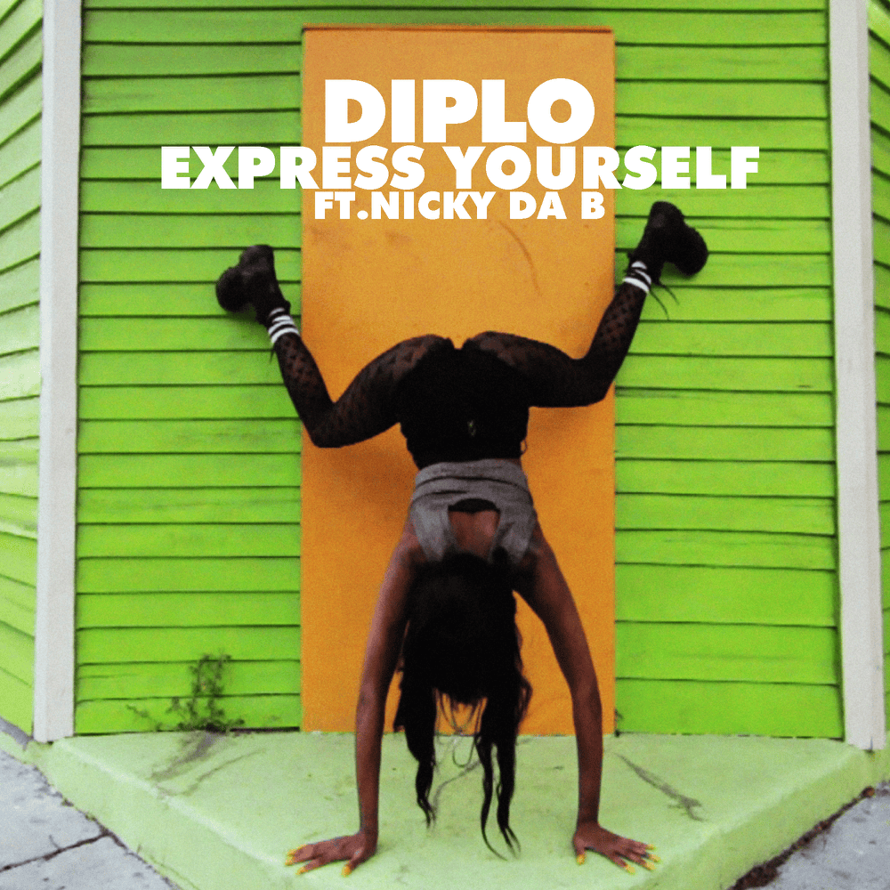 Album cover art for "Express Yourself" by Diplo & Nicky Da B