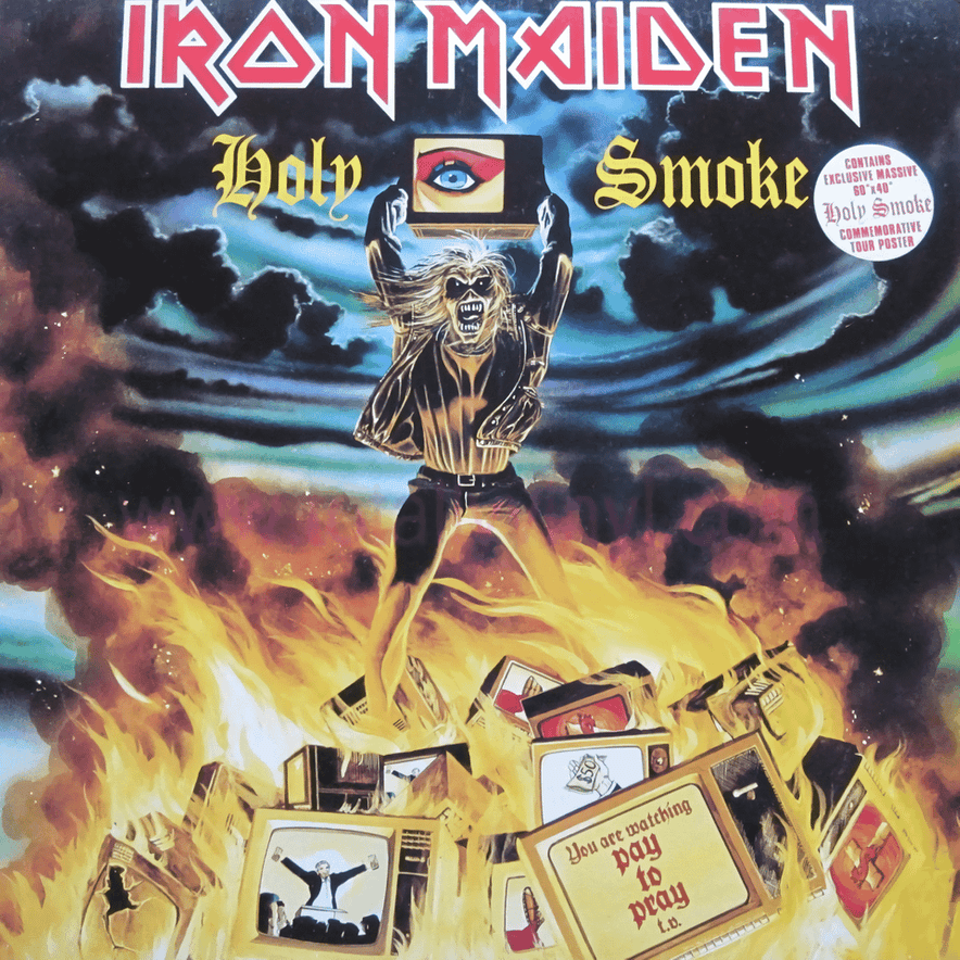 Album cover art for "All in Your Mind" by Iron Maiden