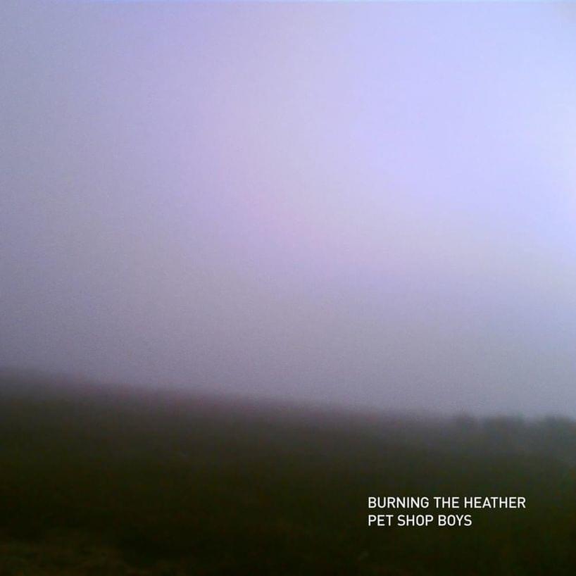 Album cover art for "Burning the heather" by Pet Shop Boys