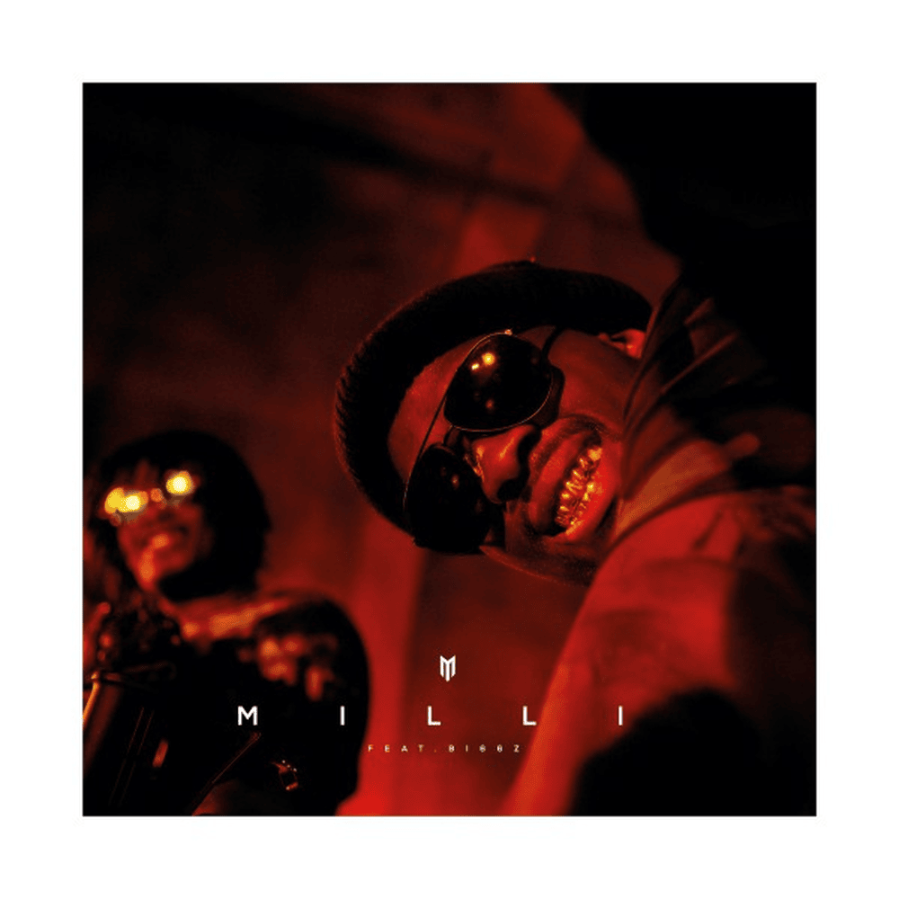 Album cover art for "Milli" by Mortel & Bi66z