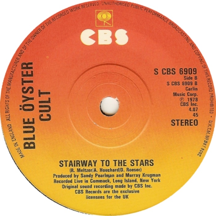Album cover art for "Stairway to the Stars" by Blue Öyster Cult
