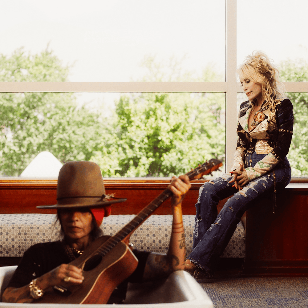 Album cover art for "What’s Up?" by Dolly Parton & Linda Perry