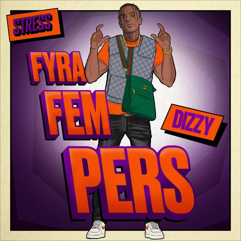 Album cover art for "Fyra Fem Pers" by Stress