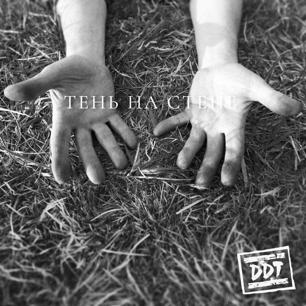 Album cover art for "Тень на стене (Shadow on the wall)" by ДДТ (DDT)