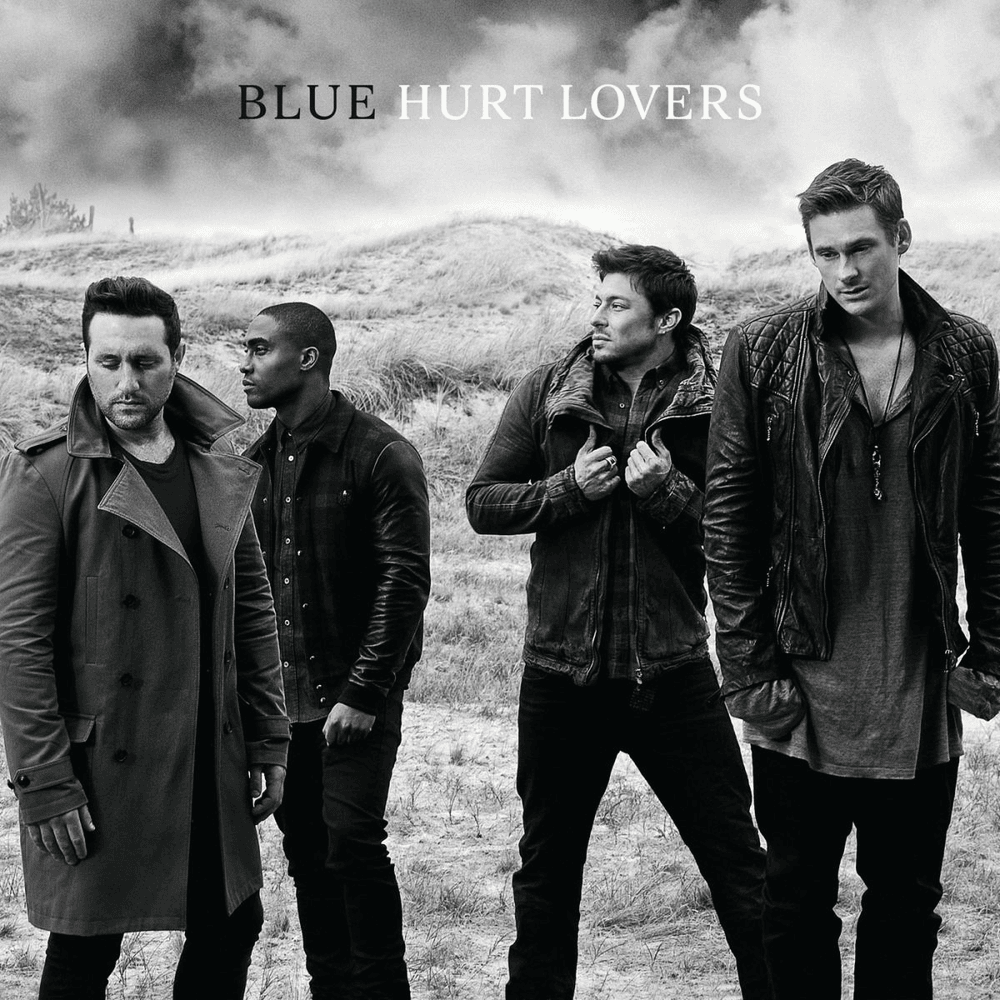 Album cover art for "Hurt Lovers" by Blue