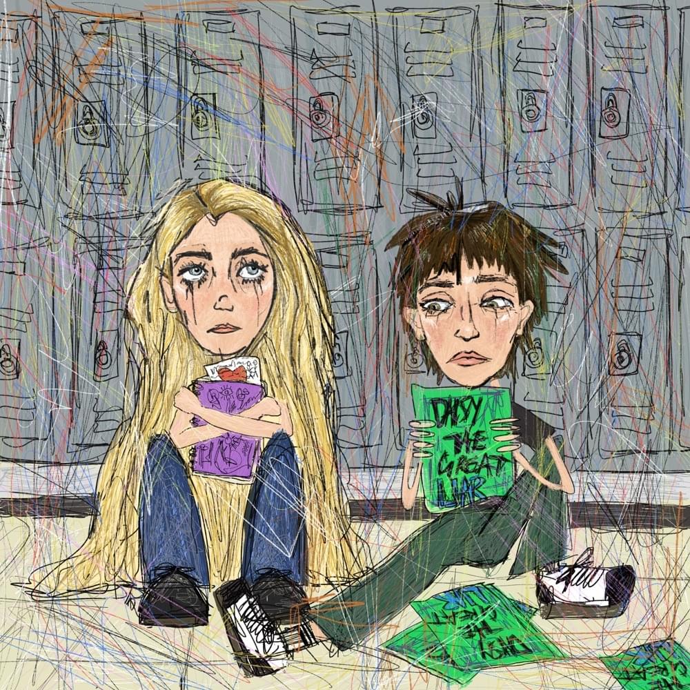 Album cover art for "Liar" by Daisy the Great