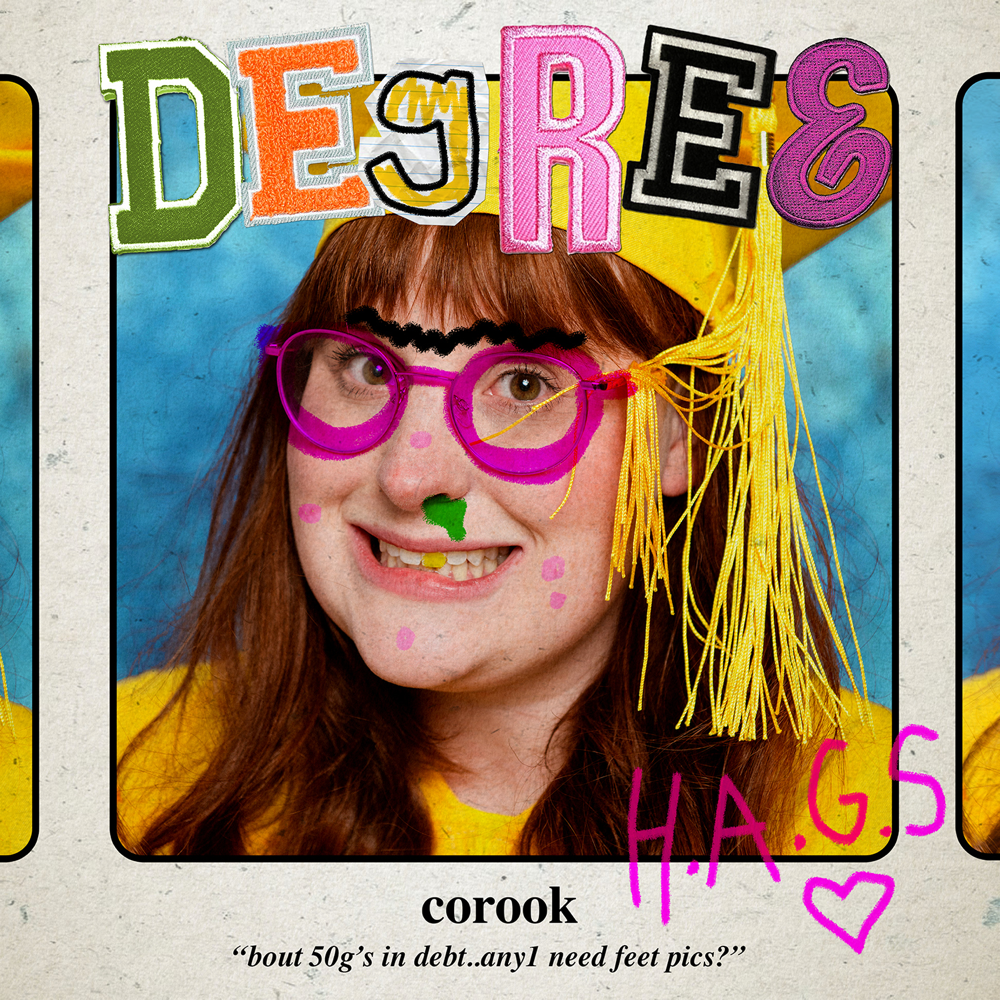 Album cover art for "degree" by corook