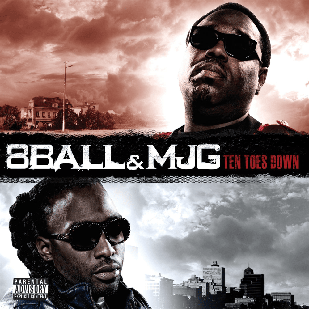 Album cover art for "Ten Toes Down" by Drumma Boy & Boosie Badazz