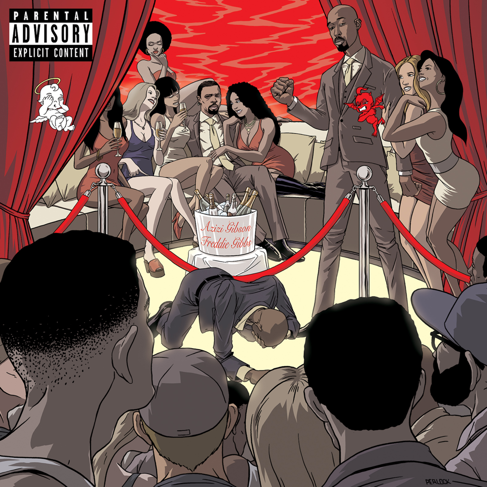 Album cover art for "Hate To Say It" by Azizi Gibson & Freddie Gibbs