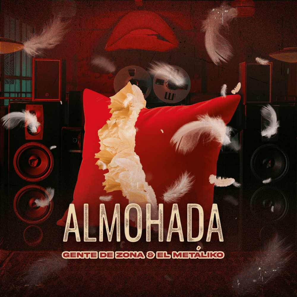 Album cover art for "Almohada" by Gente de Zona