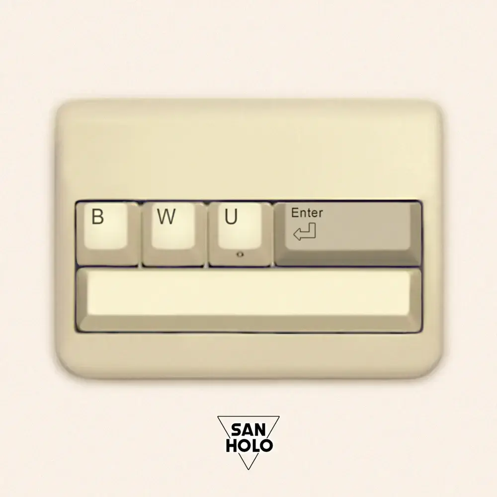 Album cover art for "BWU" by San Holo