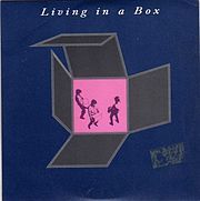 Album cover art for "Living in a Box" by Rockstar Games