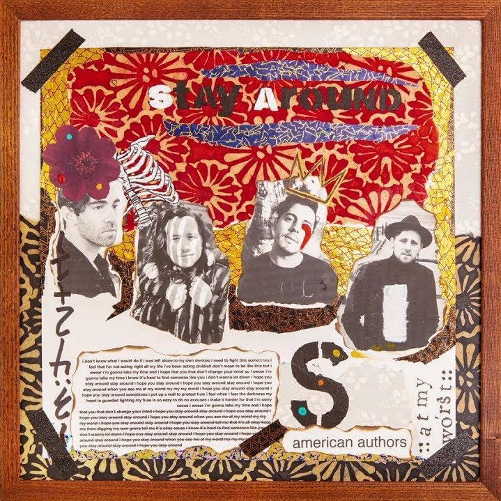 Album cover art for "Stay Around" by American Authors